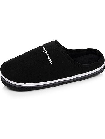 Chaussons mules suédine ultra confort moelleux souple et homme champion
