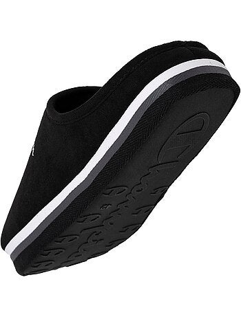 Chaussons mules suédine ultra confort moelleux souple et homme champion