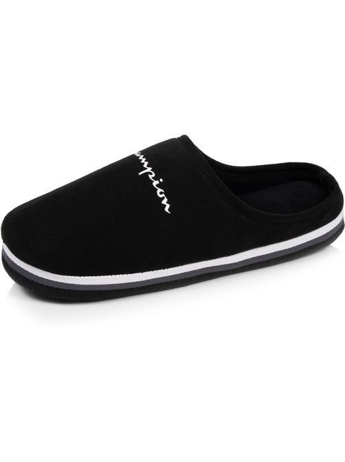 Chaussons mules suédine ultra confort moelleux souple et homme champion - Kiabi Chaussons mules suédine ultra confort moelleux souple et homme champion - Kiabi