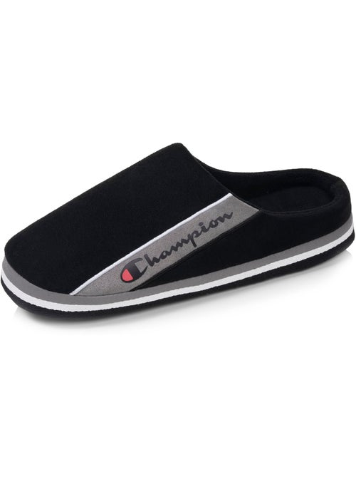 Chaussons mules suédine ultra confort moelleux souple et homme champion - Kiabi