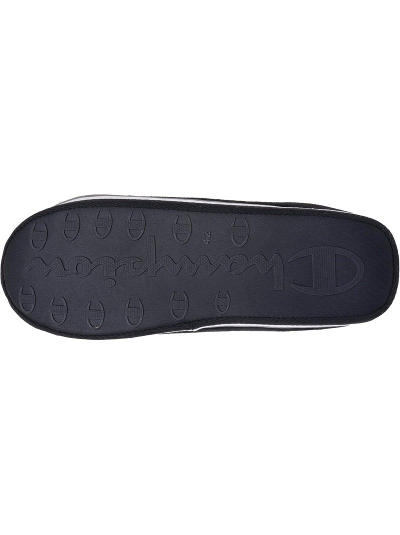 Chaussons mules suédine ultra confort moelleux souple et homme Champion Noir - Kiabi