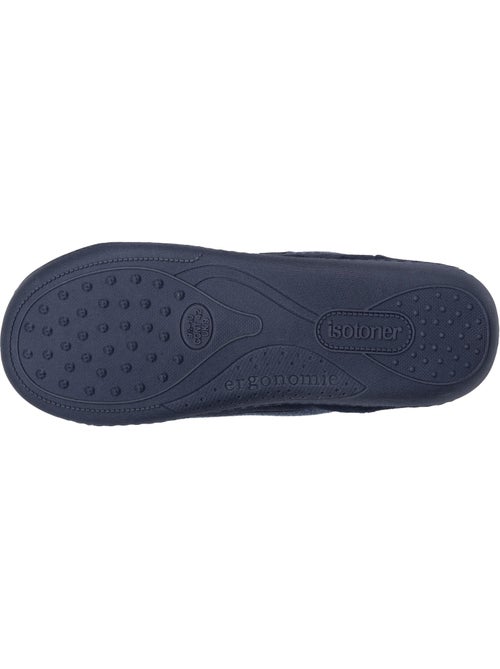 Chaussons mules suédine ultra doux, semelle ergonomique homme isotoner - Kiabi