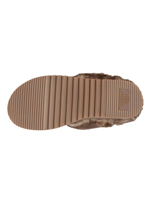 Chaussons mules suéfine, chauds femme Isotoner - Kiabi