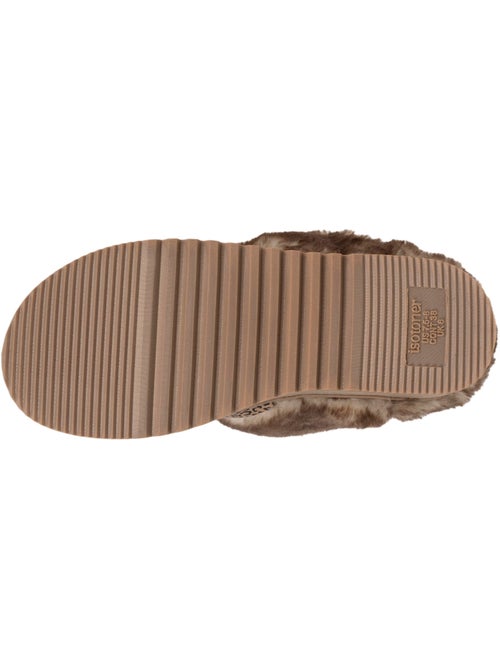 Chaussons mules suéfine, chauds femme Isotoner - Kiabi Chaussons mules suéfine, chauds femme Isotoner - Kiabi