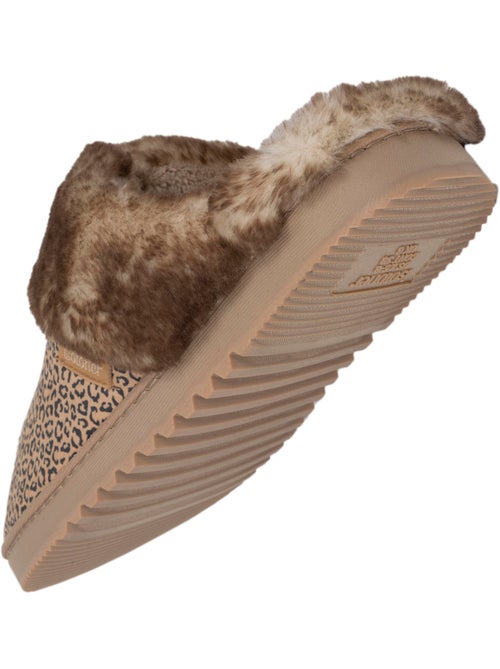 Chaussons mules suéfine, chauds femme Isotoner - Kiabi Chaussons mules suéfine, chauds femme Isotoner - Kiabi