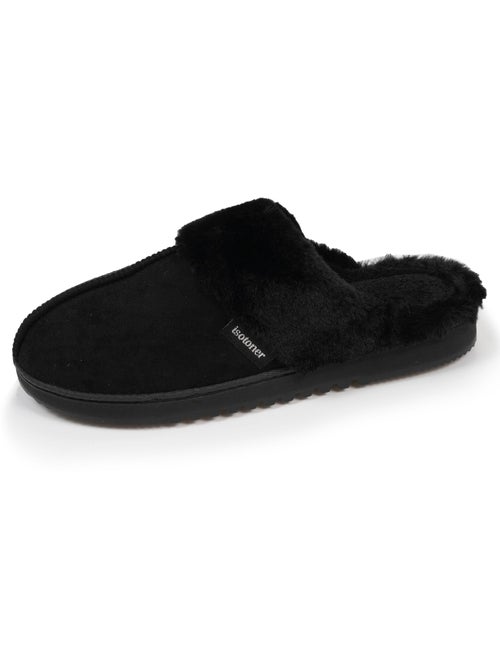 Chaussons mules suéfine, chauds femme Isotoner - Kiabi