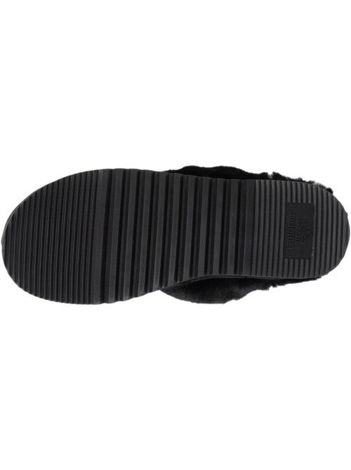 Chaussons mules suéfine, chauds femme Isotoner - Kiabi