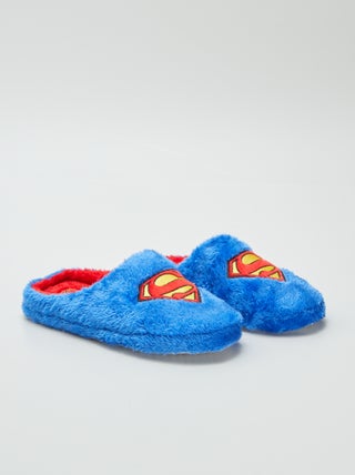 Chaussons mules 'Superman' 'DC Comics'