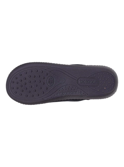 Chaussons mules ultra confortables à mémoire de forme, homme Isotoner - Kiabi