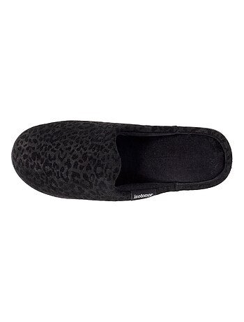 Chaussons mules ultra confortables, à mémoire de forme, semelle plateforme de 3,7 cm femme Isotoner