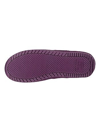Chaussons mules ultra confortables, à mémoire de forme, semelle plateforme de 3,7 cm femme Isotoner