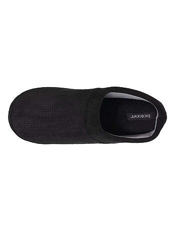 Chaussons mules ultra confortables, avec picots antidérapants homme Isotoner
