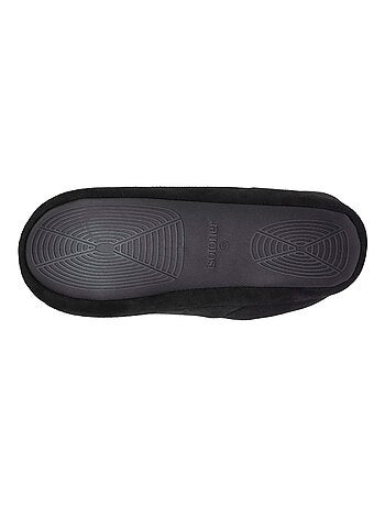 Chaussons mules ultra confortables, avec picots antidérapants homme Isotoner