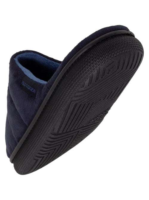 Chaussons mules ultra confortables, effet rebondissant avec un look très moderne homme Isotoner - Kiabi