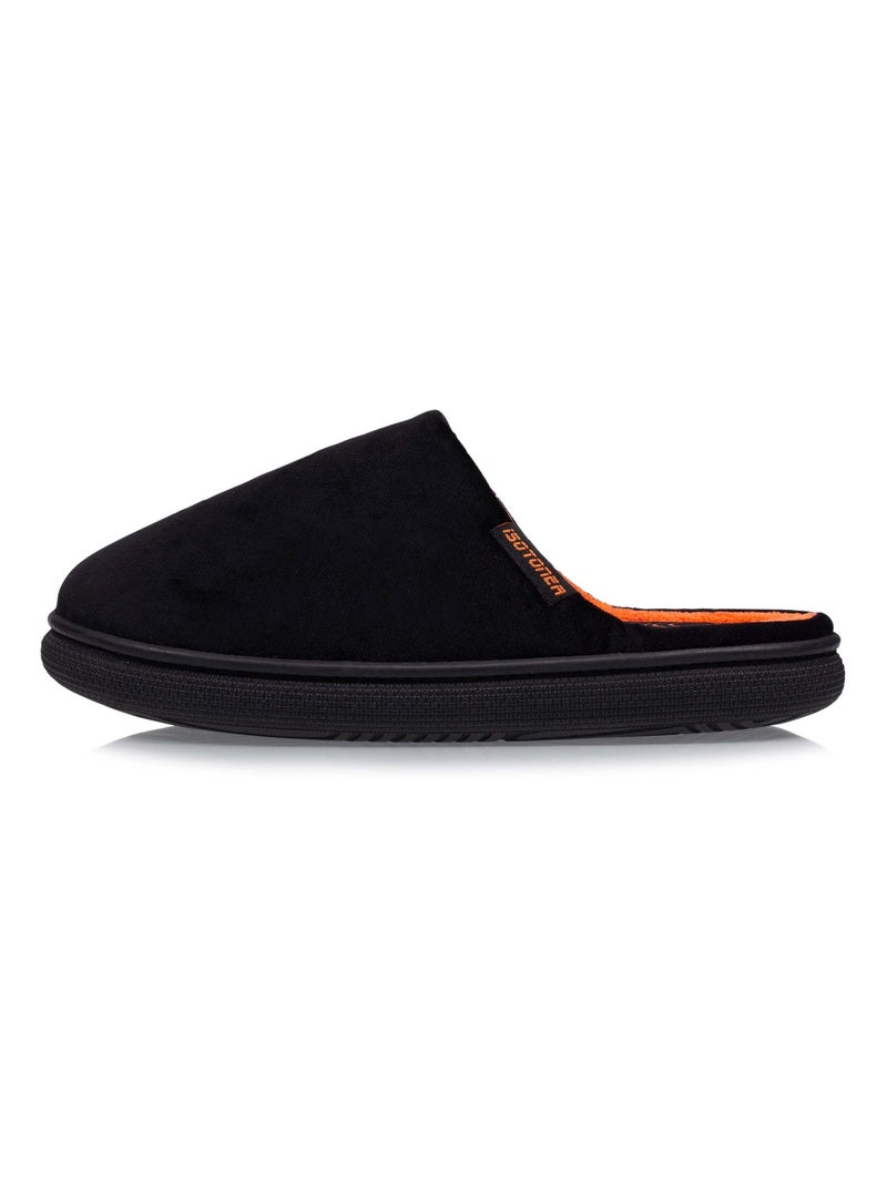 Chaussons mules ultra confortables, effet rebondissant avec un look très moderne homme Isotoner Noir - Kiabi