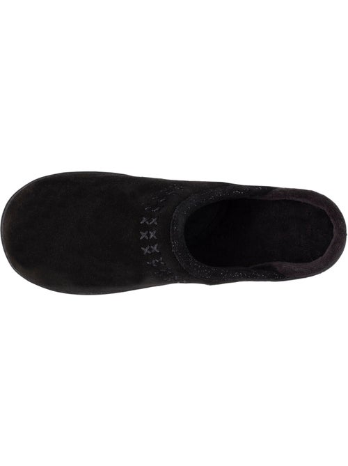 Chaussons mules ultra confortables et légères, en coton femme isotoner - Kiabi