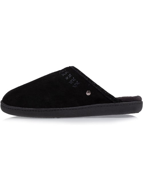 Chaussons mules ultra confortables et légères, en coton femme isotoner - Kiabi