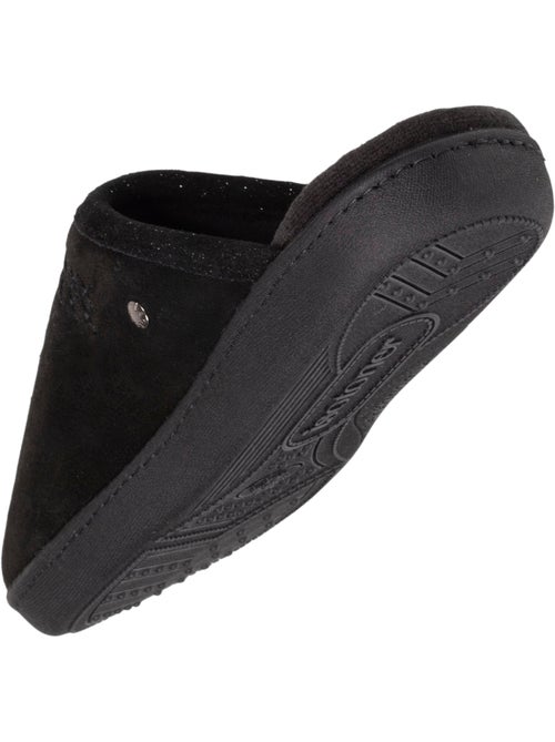 Chaussons mules ultra confortables et légères, en coton femme isotoner - Kiabi