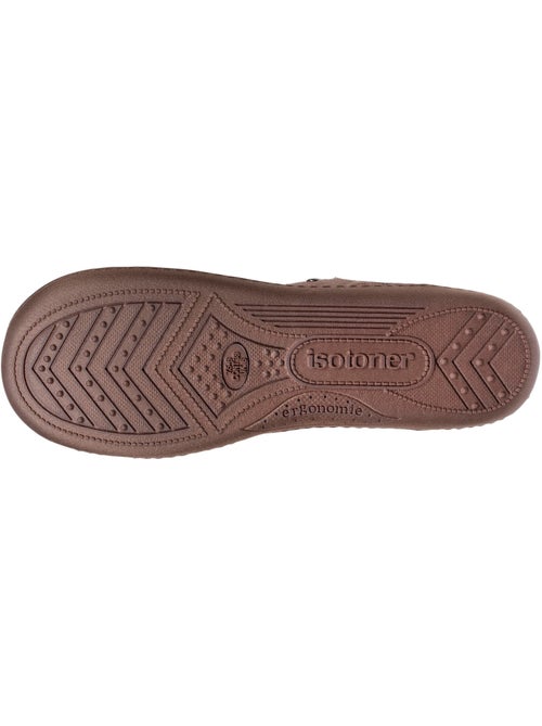 Chaussons mules ultra confortables et légères, en coton femme isotoner - Kiabi Chaussons mules ultra confortables et légères, en coton femme isotoner - Kiabi