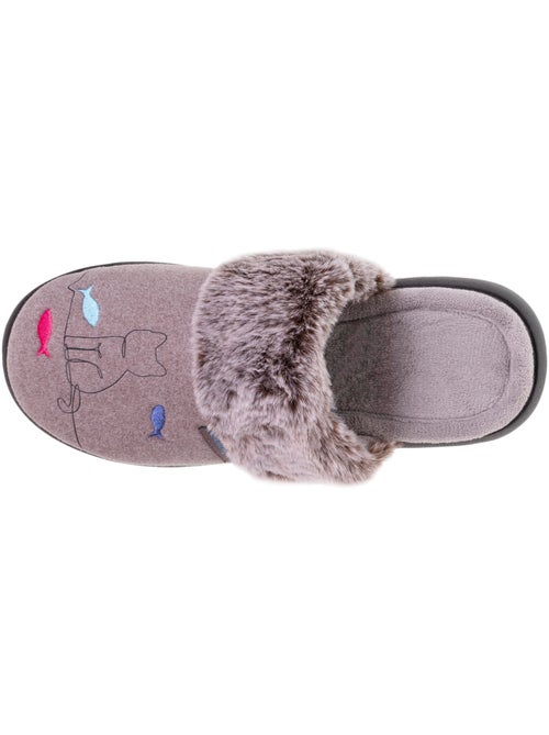Chaussons mules ultra confortables et légères femme Isotoner - Kiabi