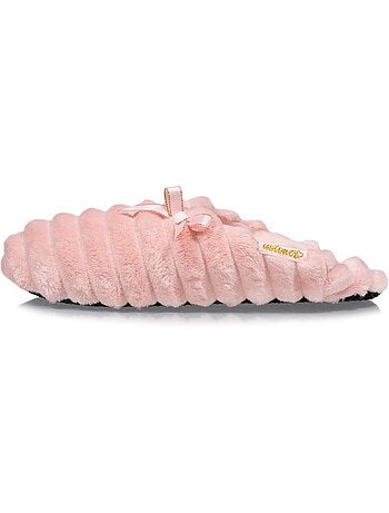 Chaussons mules ultra confortables et légères, semelle femme Isotoner