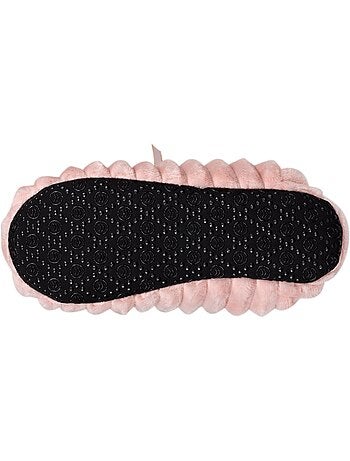 Chaussons mules ultra confortables et légères, semelle femme Isotoner