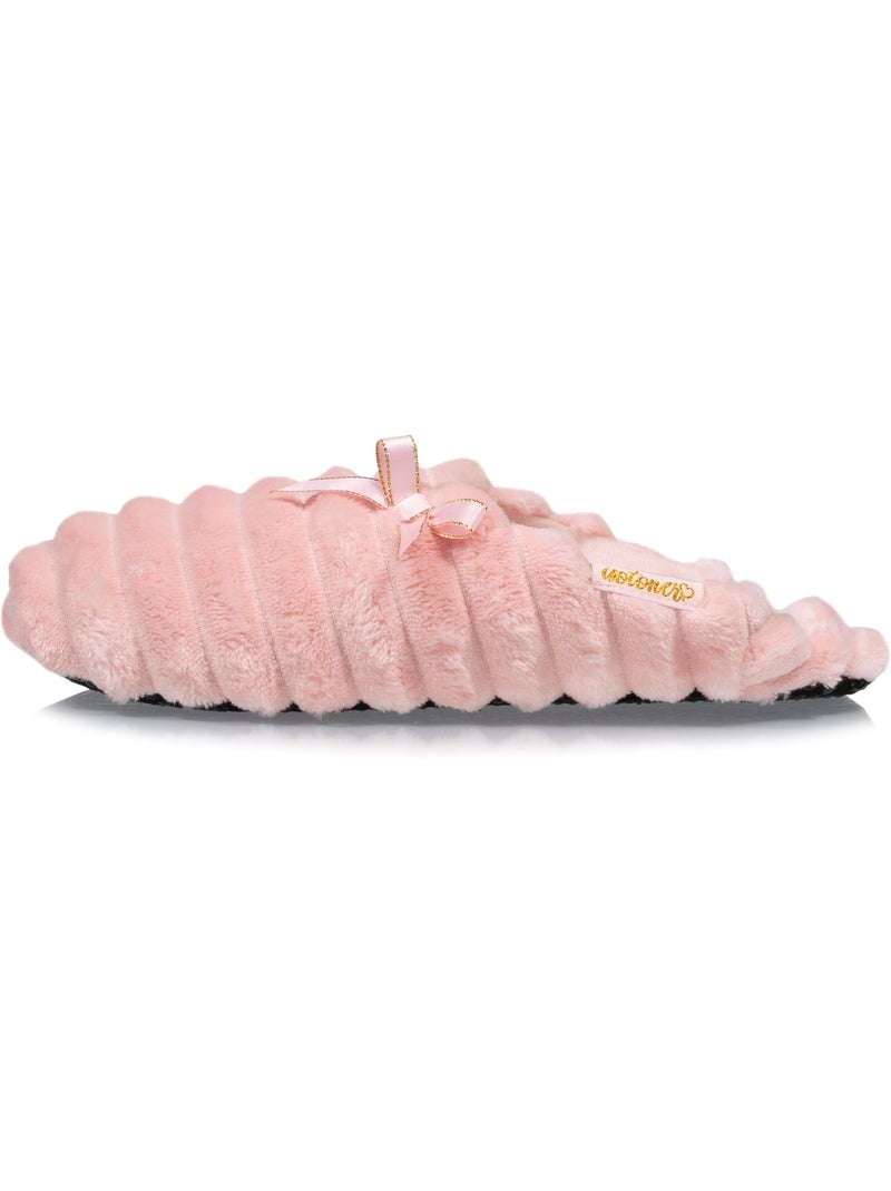 Chaussons mules ultra confortables et légères, semelle femme Isotoner Rose - Kiabi
