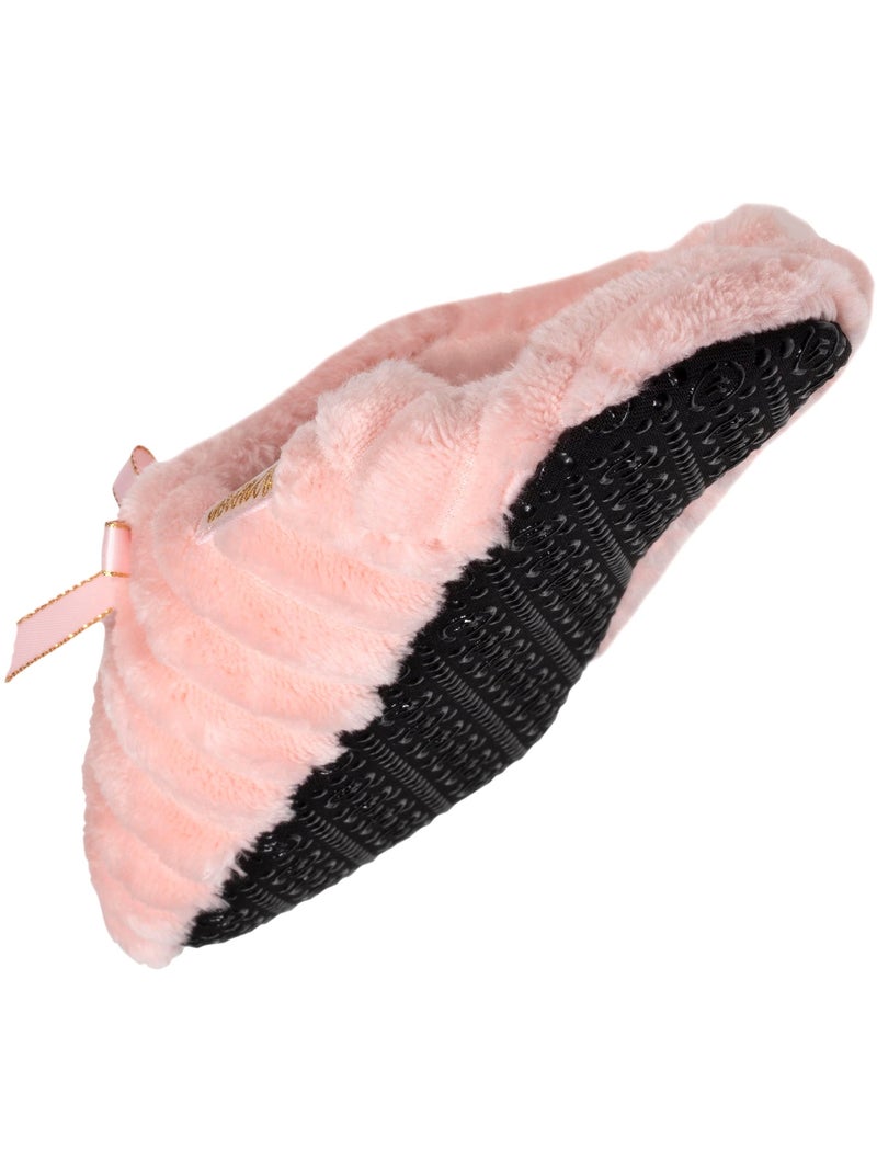 Chaussons mules ultra confortables et légères, semelle femme Isotoner Rose - Kiabi