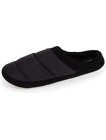 Chaussons mules ultra confortables et légères, semelle homme Isotoner