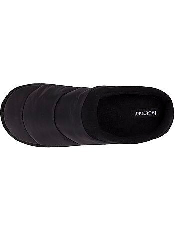 Chaussons mules ultra confortables et légères, semelle homme Isotoner
