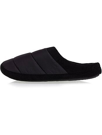 Chaussons mules ultra confortables et légères, semelle homme Isotoner