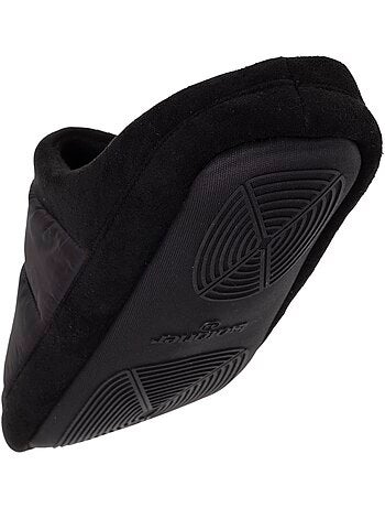 Chaussons mules ultra confortables et légères, semelle homme Isotoner