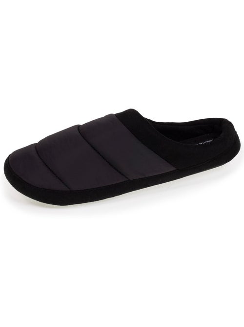 Chaussons mules ultra confortables et légères, semelle homme Isotoner - Kiabi