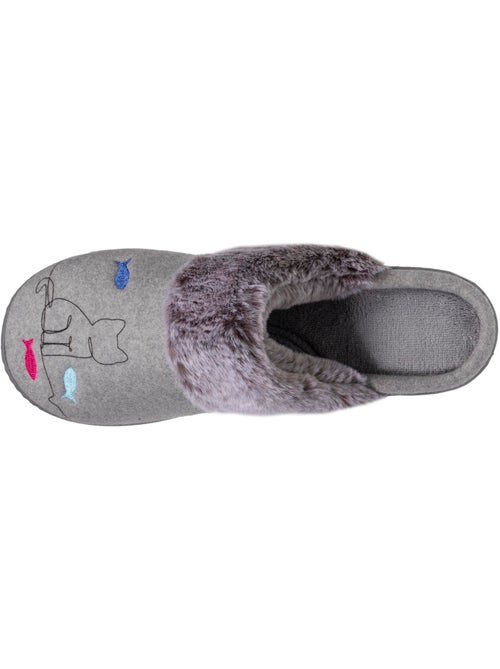 Chaussons mules ultra confortables et légers, mousse à femme isotoner - Kiabi
