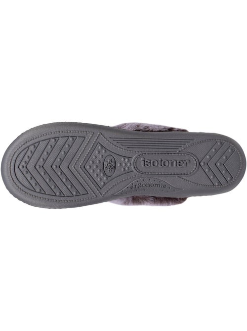 Chaussons mules ultra confortables et légers, mousse à femme isotoner - Kiabi