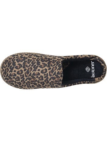Chaussons mules ultra confortables et légers, mousse mémoire de forme, femme isotoner