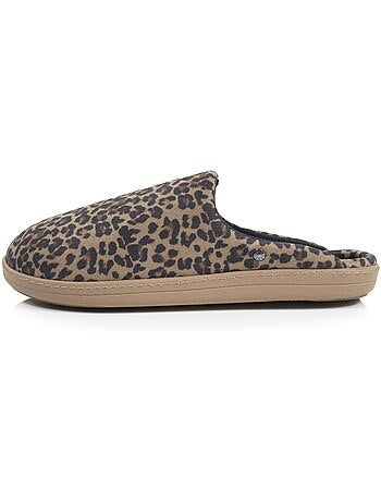Chaussons mules ultra confortables et légers, mousse mémoire de forme, femme isotoner