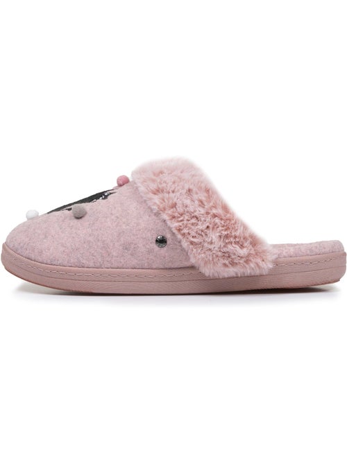 Chaussons mules ultra confortables et légers, mousse à femme isotoner - Kiabi Chaussons mules ultra confortables et légers, mousse à femme isotoner - Kiabi