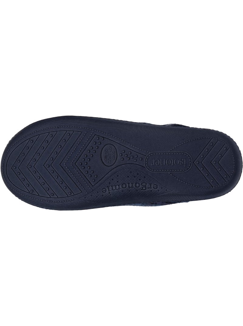 Chaussons mules ultra confortables et légers, mousse à homme Bleu Bleu - Kiabi
