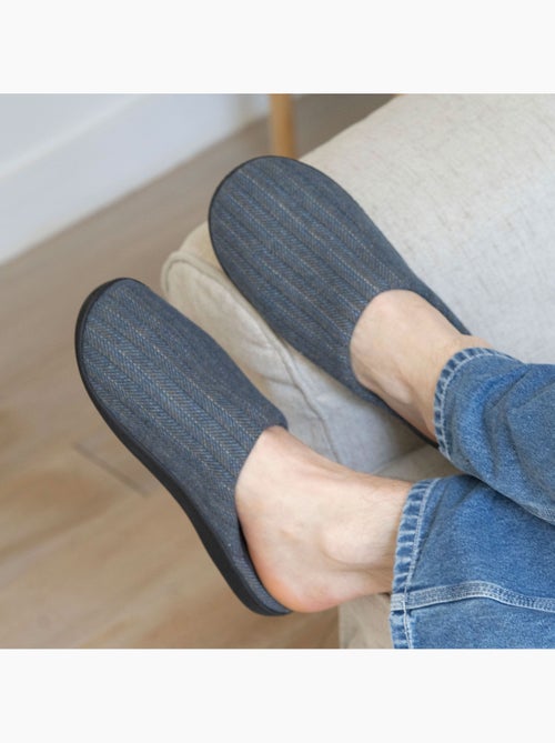Chaussons mules ultra confortables et légers, mousse à homme isotoner - Kiabi