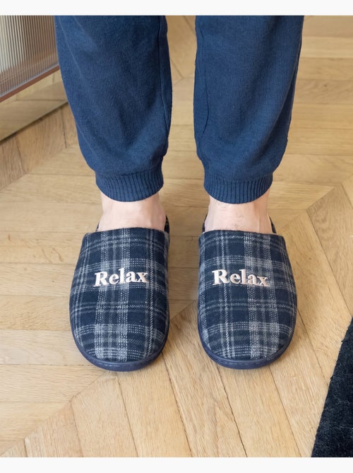 Chaussons mules ultra confortables et légers, mousse à homme isotoner - Kiabi