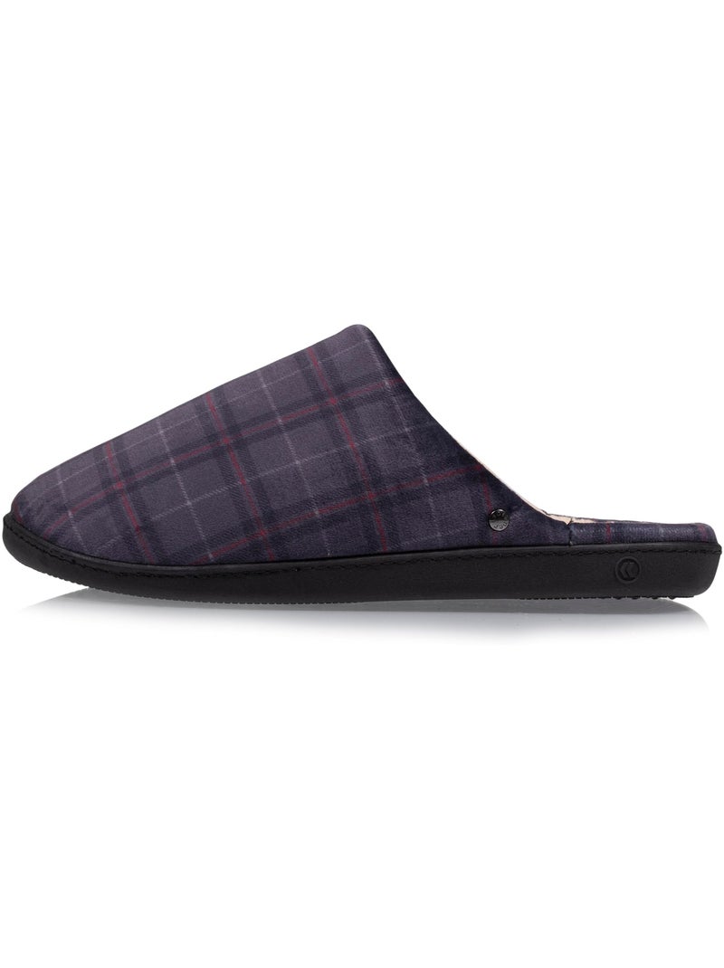 Chaussons mules ultra confortables et légers, mousse à homme isotoner Gris - Kiabi