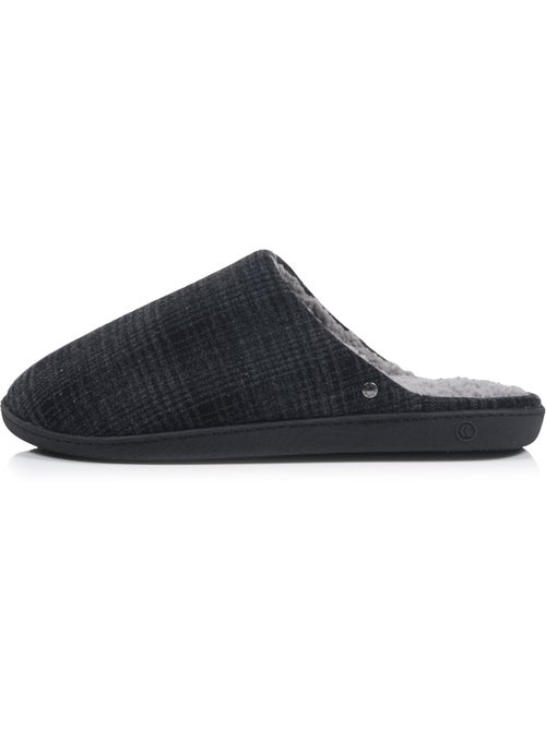 Chaussons mules ultra confortables et légers, mousse à homme isotoner - Kiabi Chaussons mules ultra confortables et légers, mousse à homme isotoner - Kiabi