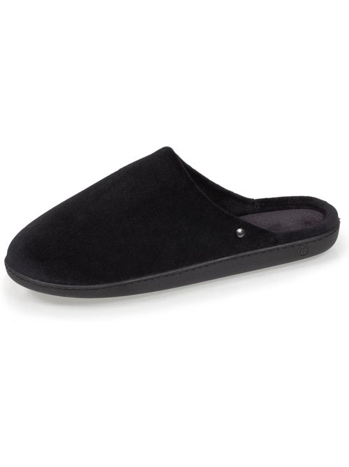 Chaussons mules ultra confortables et légers, mousse à homme isotoner - Kiabi Chaussons mules ultra confortables et légers, mousse à homme isotoner - Kiabi