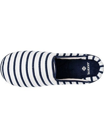 Chaussons mules ultra confortables et légers, mousse mémoire de forme, femme Isotoner