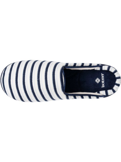 Chaussons mules ultra confortables et légers, mousse mémoire de forme, femme Isotoner - Kiabi