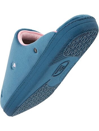 Chaussons mules ultra confortables et légers, mousse mémoire de forme, femme Isotoner