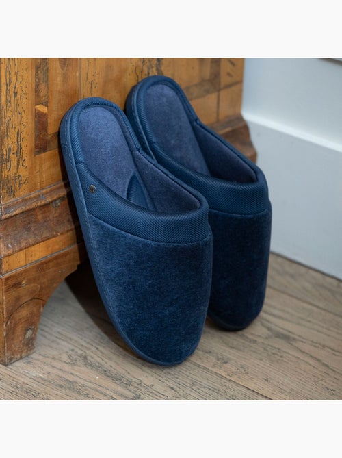 Chaussons mules ultra confortables et légers, mousse mémoire de forme, femme Isotoner - Kiabi