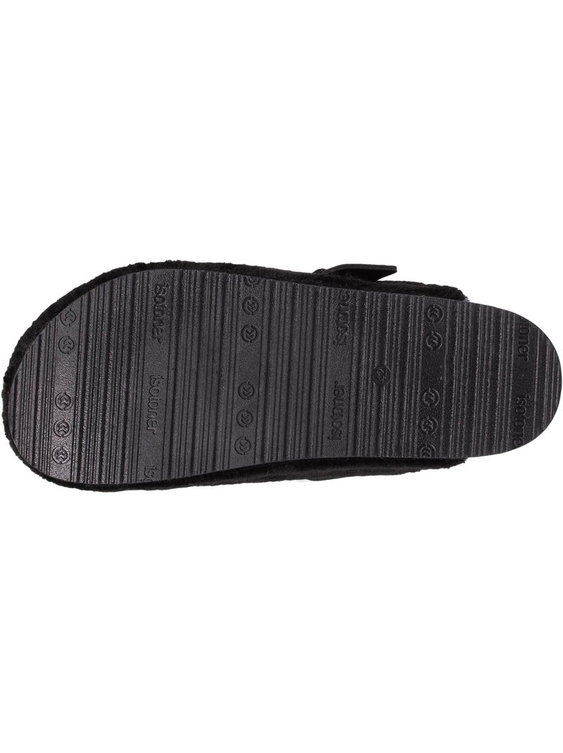 Chaussons mules ultra confortables et tendance grâce à homme isotoner Noir - Kiabi