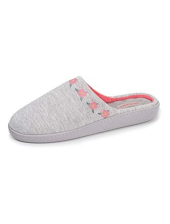 Chaussons mules ultra confortables, faciles à enfiler femme Isotoner